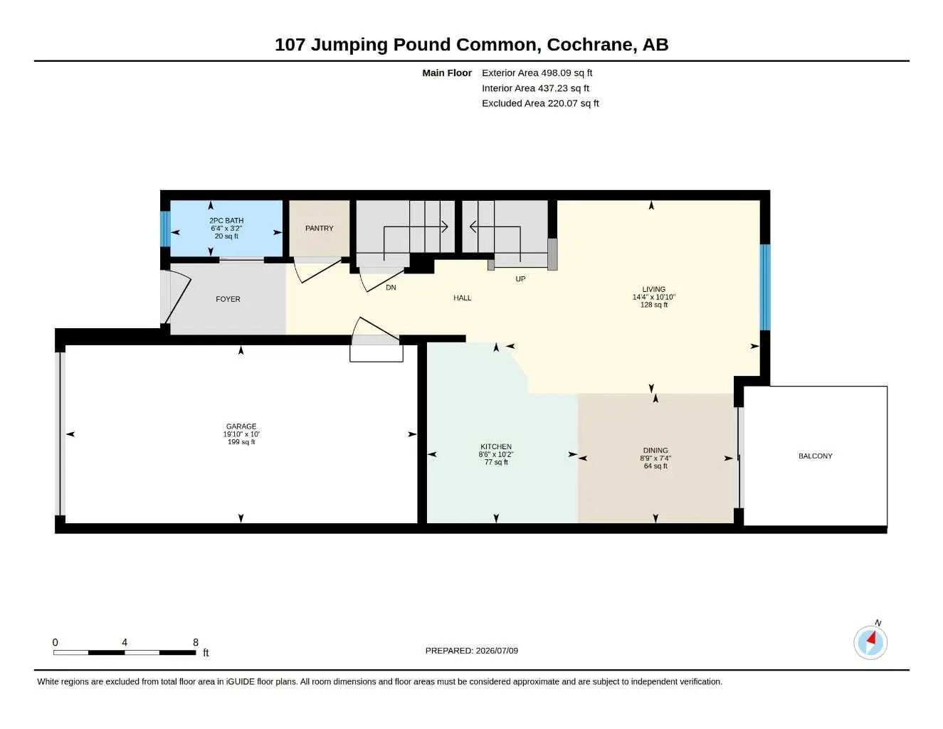 107 Jumping Pound Common , Cochrane – Residential Row/Townhouse Listing Photo 34