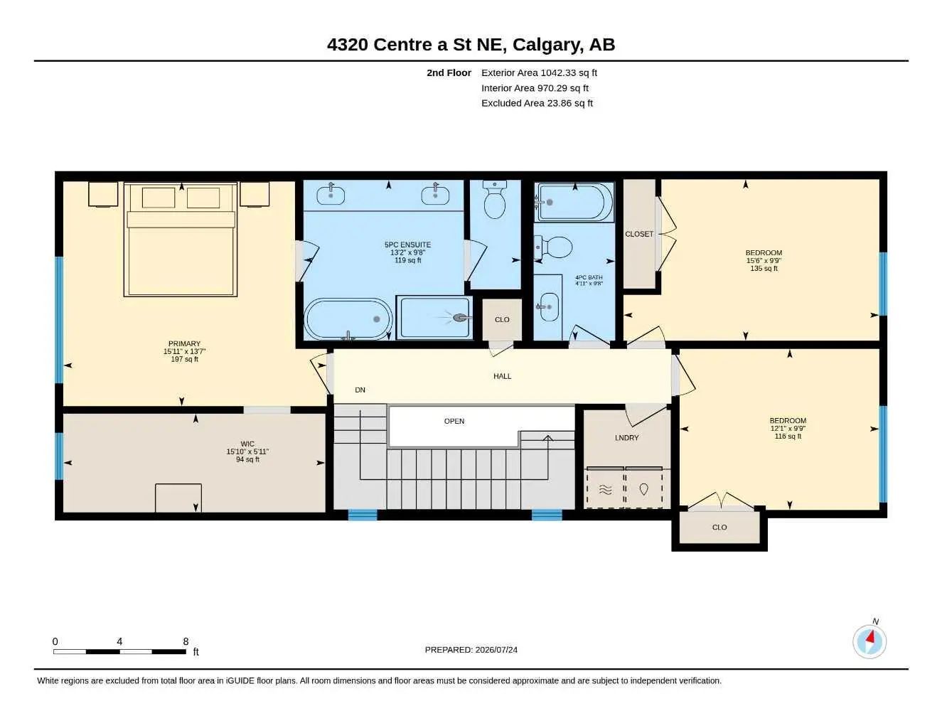 4320 Centre A Street Northeast, Calgary – Residential Semi Detached (Half Duplex) Listing Photo 3