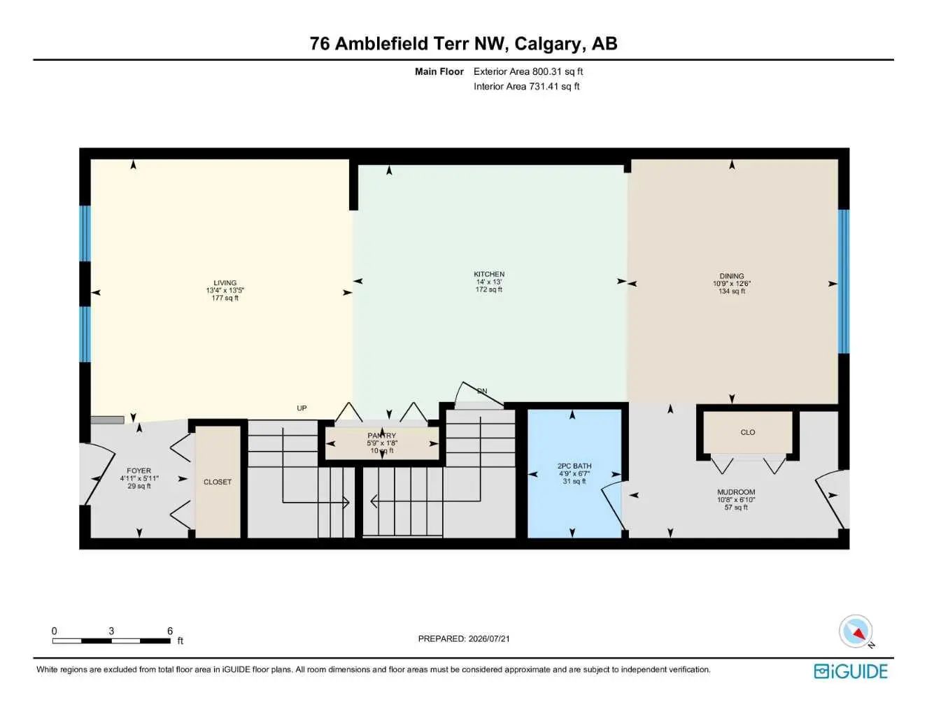 76 Amblefield Terrace Northwest, Calgary – Residential Row/Townhouse Listing Photo 42