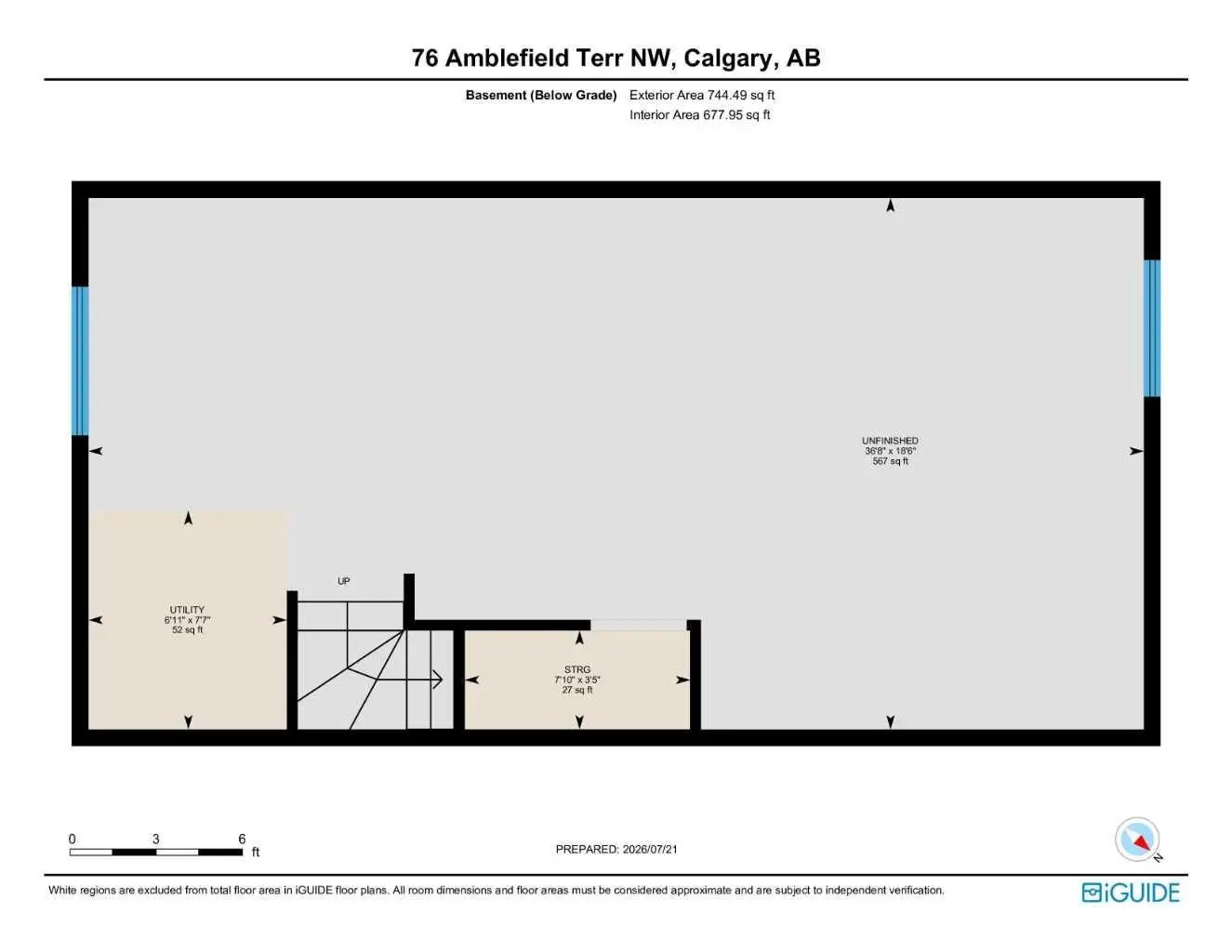 76 Amblefield Terrace Northwest, Calgary – Residential Row/Townhouse Listing Photo 44