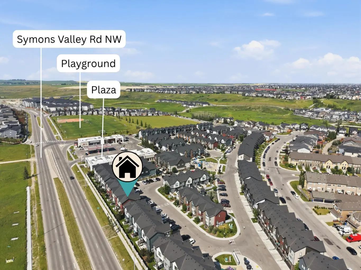 146 Sage Meadows Gardens Northwest, Calgary – Residential Row/Townhouse Listing Photo 26
