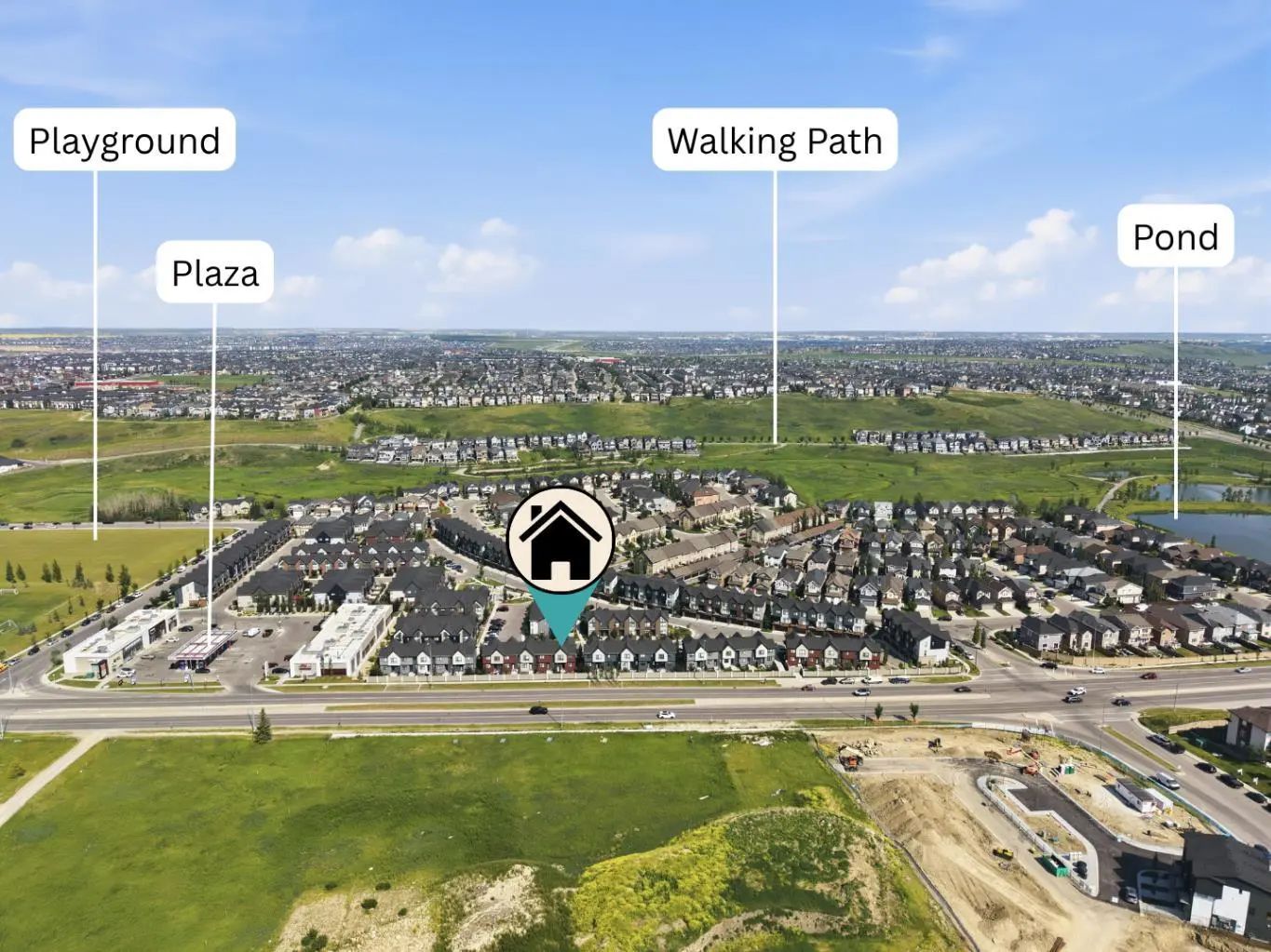 146 Sage Meadows Gardens Northwest, Calgary – Residential Row/Townhouse Listing Photo 38