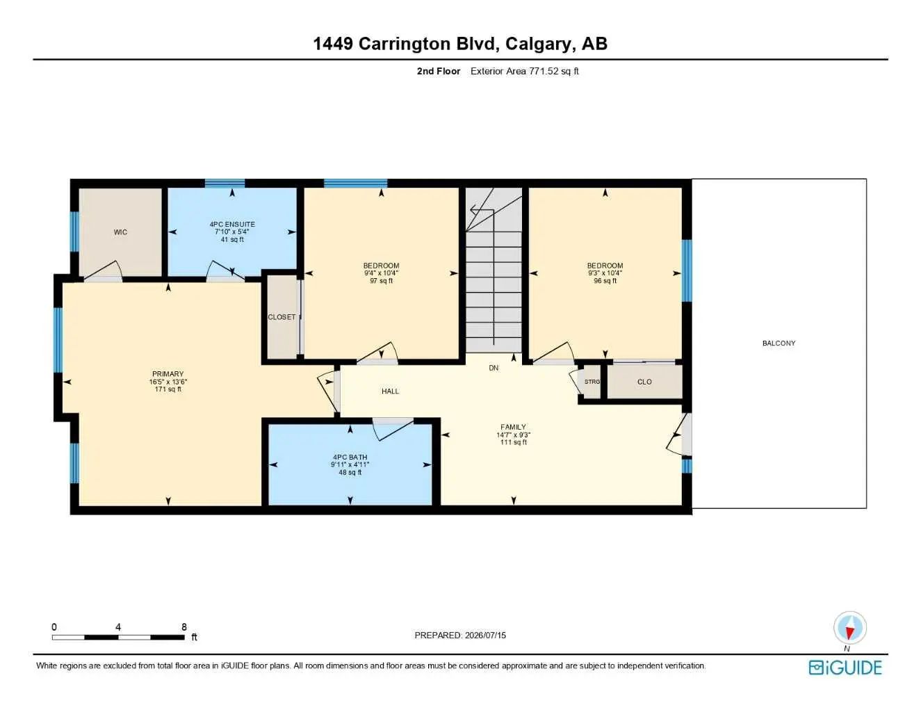1449 Carrington Boulevard Northwest, Calgary – Residential Row/Townhouse Listing Photo 24
