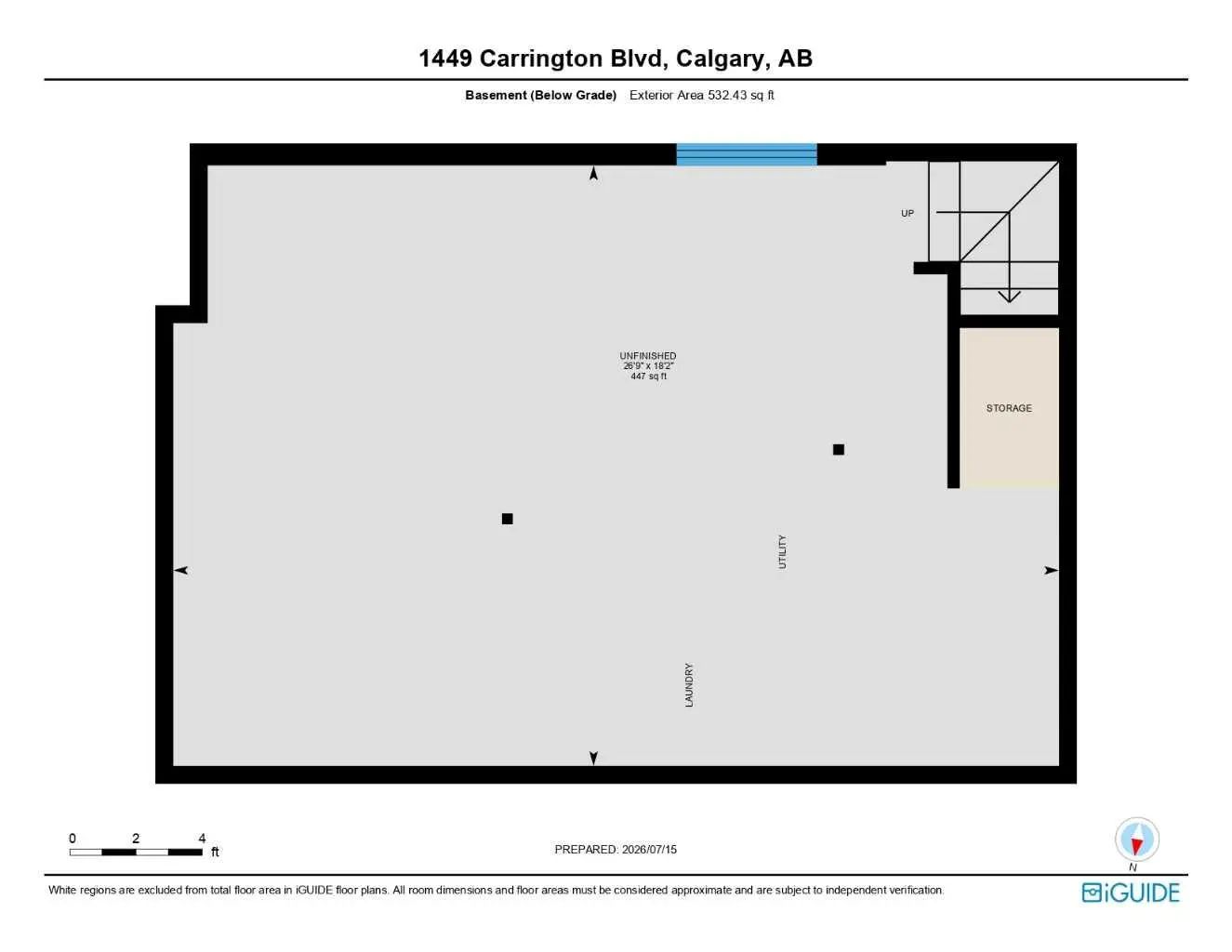 1449 Carrington Boulevard Northwest, Calgary – Residential Row/Townhouse Listing Photo 42