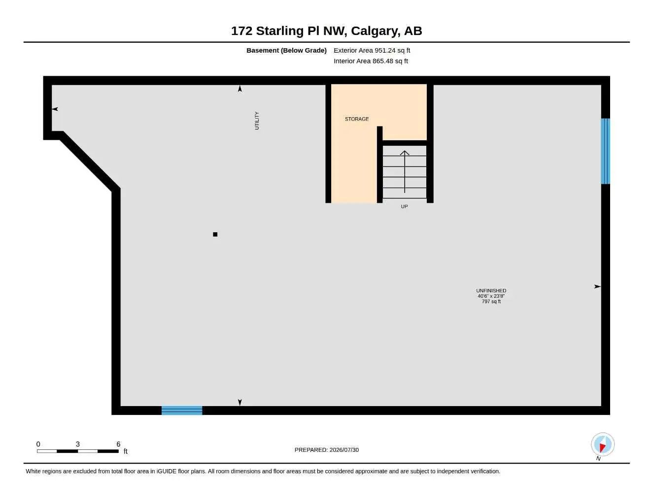 172 Starling Place Northwest, Calgary – Residential Detached Listing Photo 36