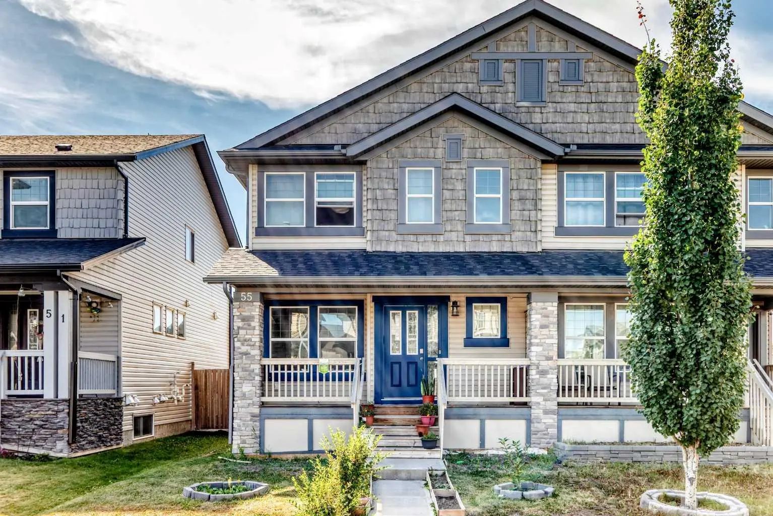 55 Skyview Ranch Lane Northeast, Calgary – Residential Semi Detached (Half Duplex) Listing Photo 2