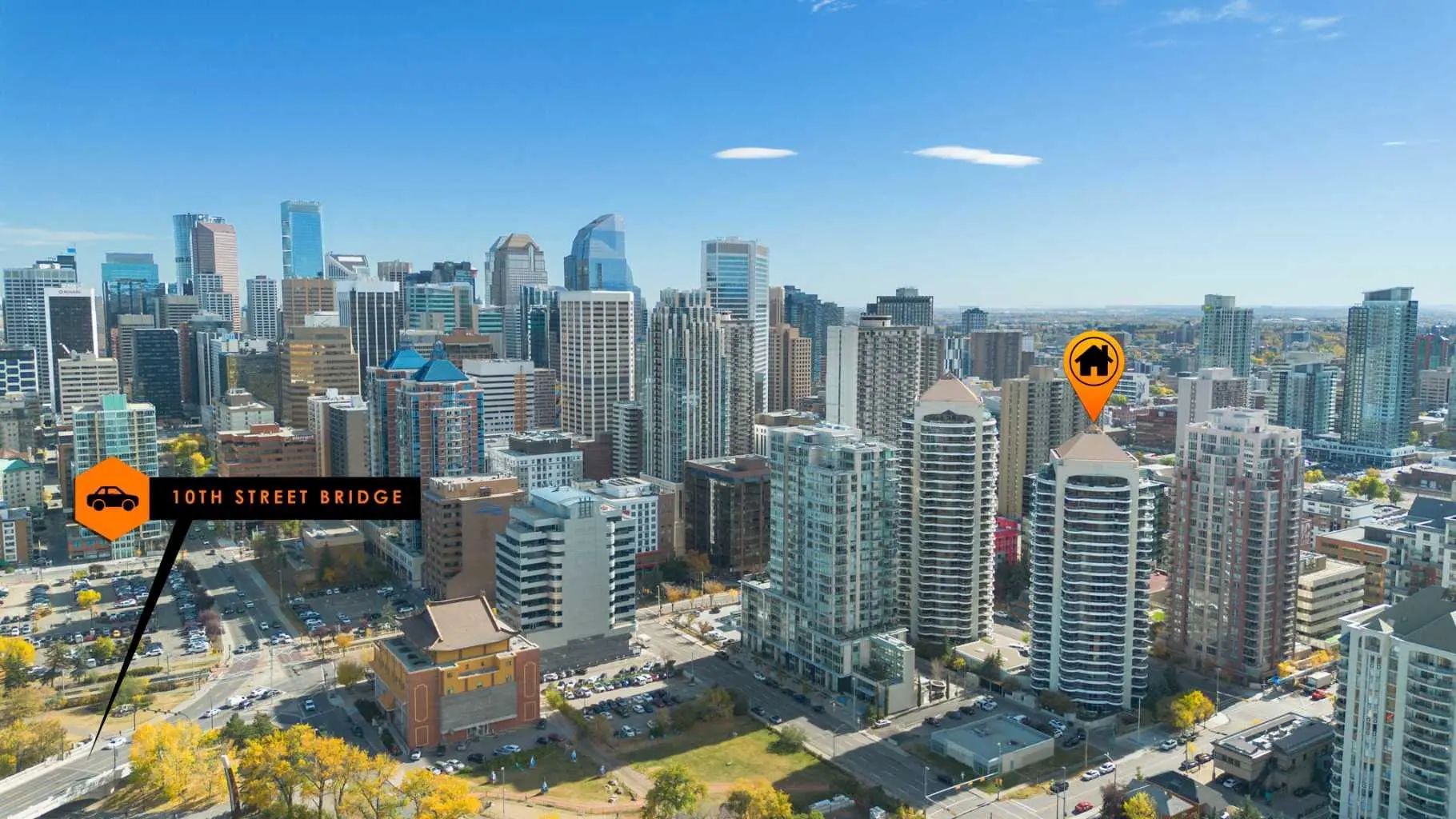 1901 1088 6 Avenue Southwest, Calgary – Residential Apartment Listing Photo 3