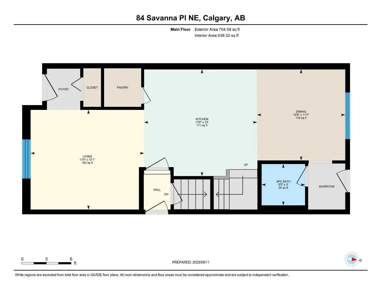 84 Savanna Place Northeast, Calgary – Residential Semi Detached (Half Duplex) Listing Photo 48