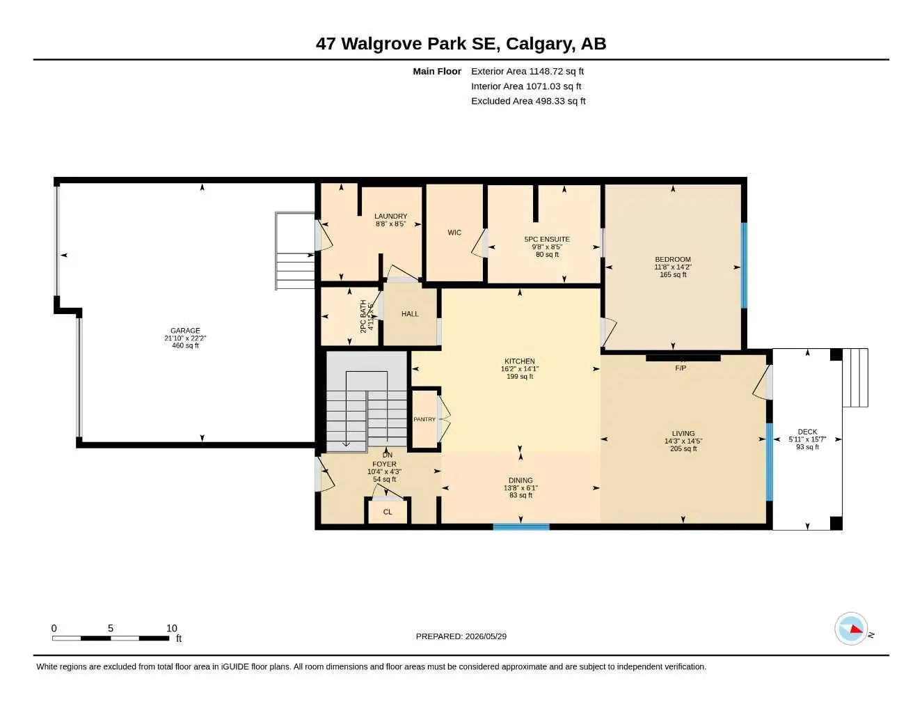 47 Walgrove Park Southeast, Calgary – Residential Semi Detached (Half Duplex) Listing Photo 6