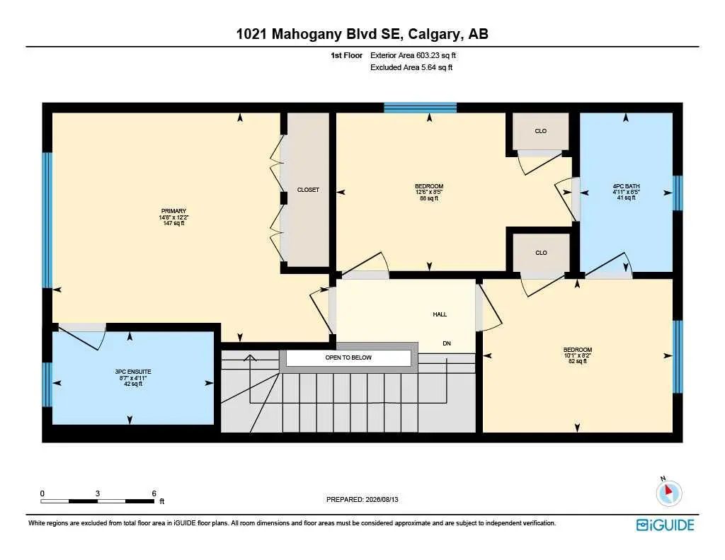 1021 Mahogany Boulevard Southeast, Calgary – Residential Semi Detached (Half Duplex) Listing Photo 19