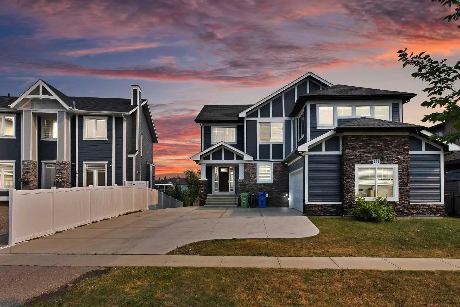 Photo for MLS®# A2336273 - home for sale at 146 Canoe Crescent Southwest, Canals, Airdrie Alberta