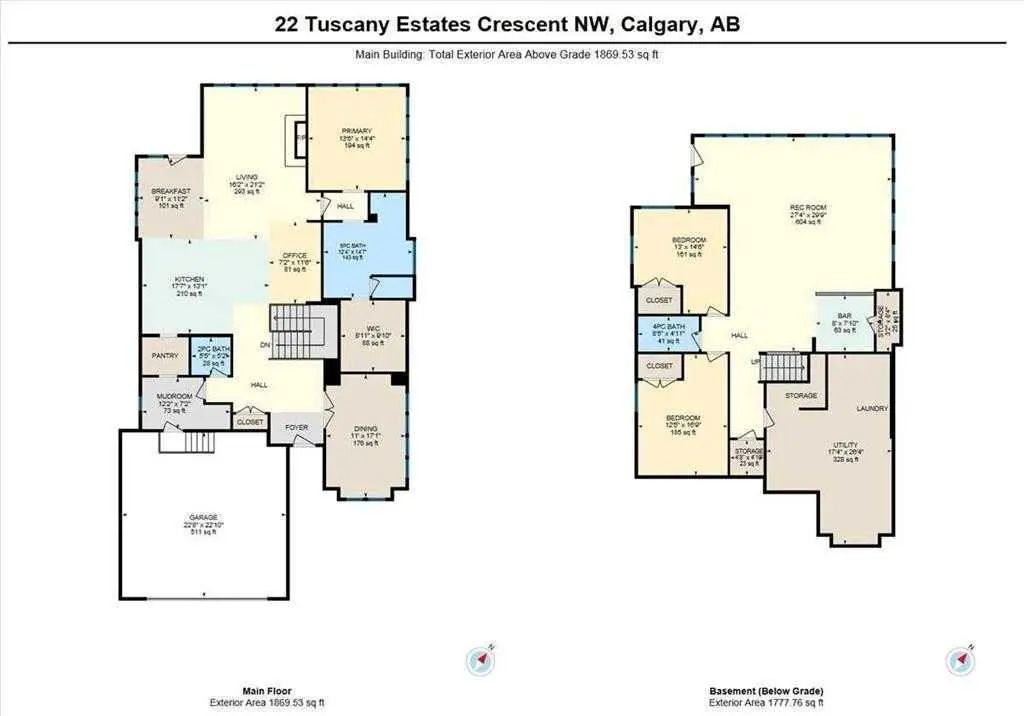 22 Tuscany Estates Crescent Northwest, Calgary – Residential Detached Listing Photo 49