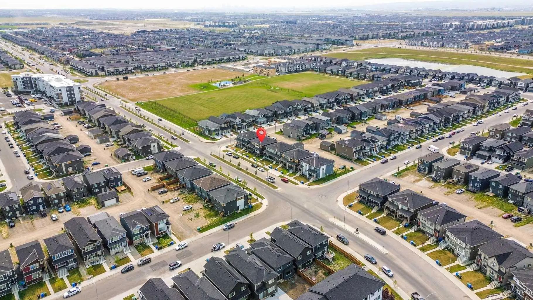 1813 Cornerstone Boulevard Northeast, Calgary – Residential Semi Detached (Half Duplex) Listing Photo 47