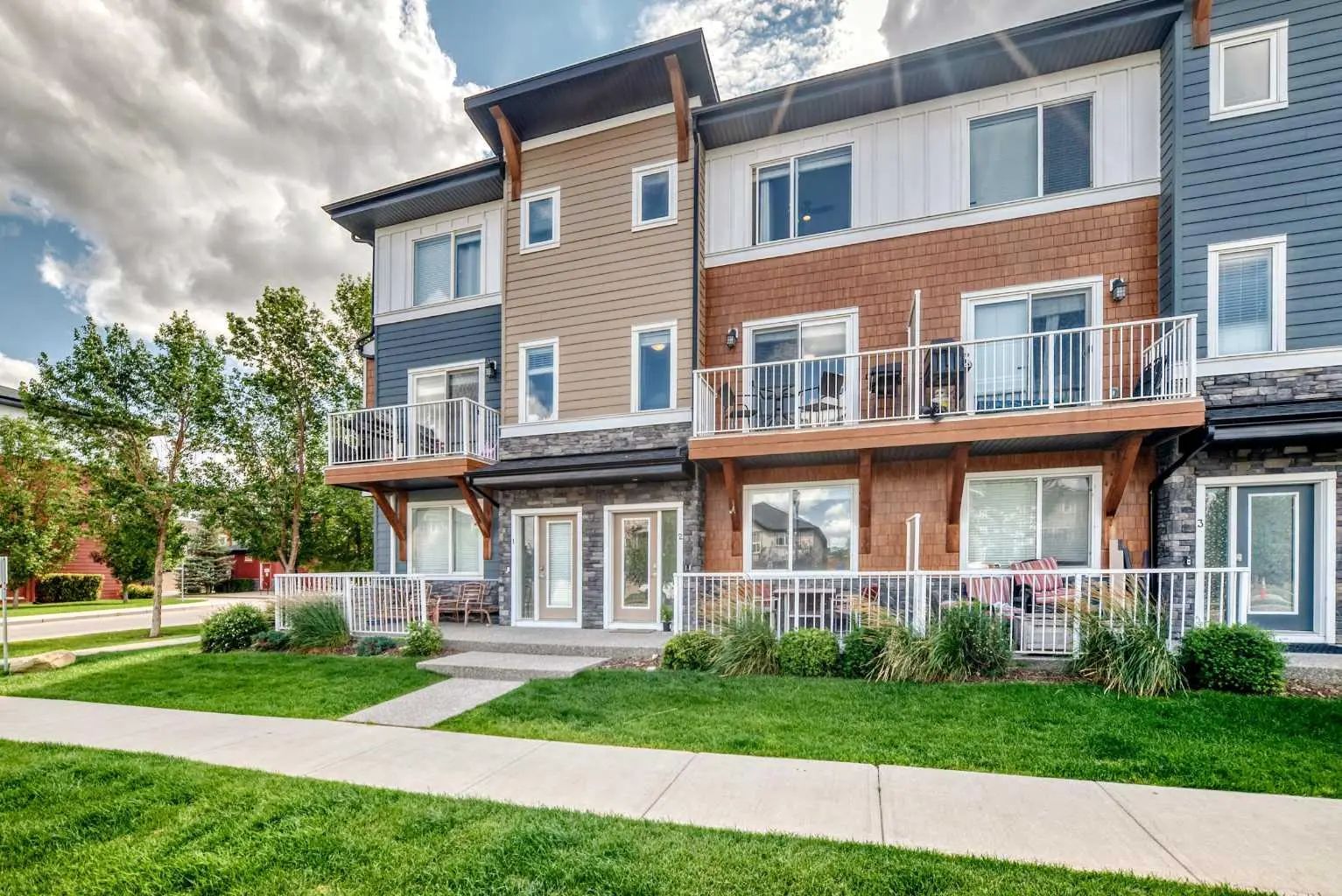 2 111 Rainbow Falls Gate , Chestermere – Residential Row/Townhouse Listing Photo 2