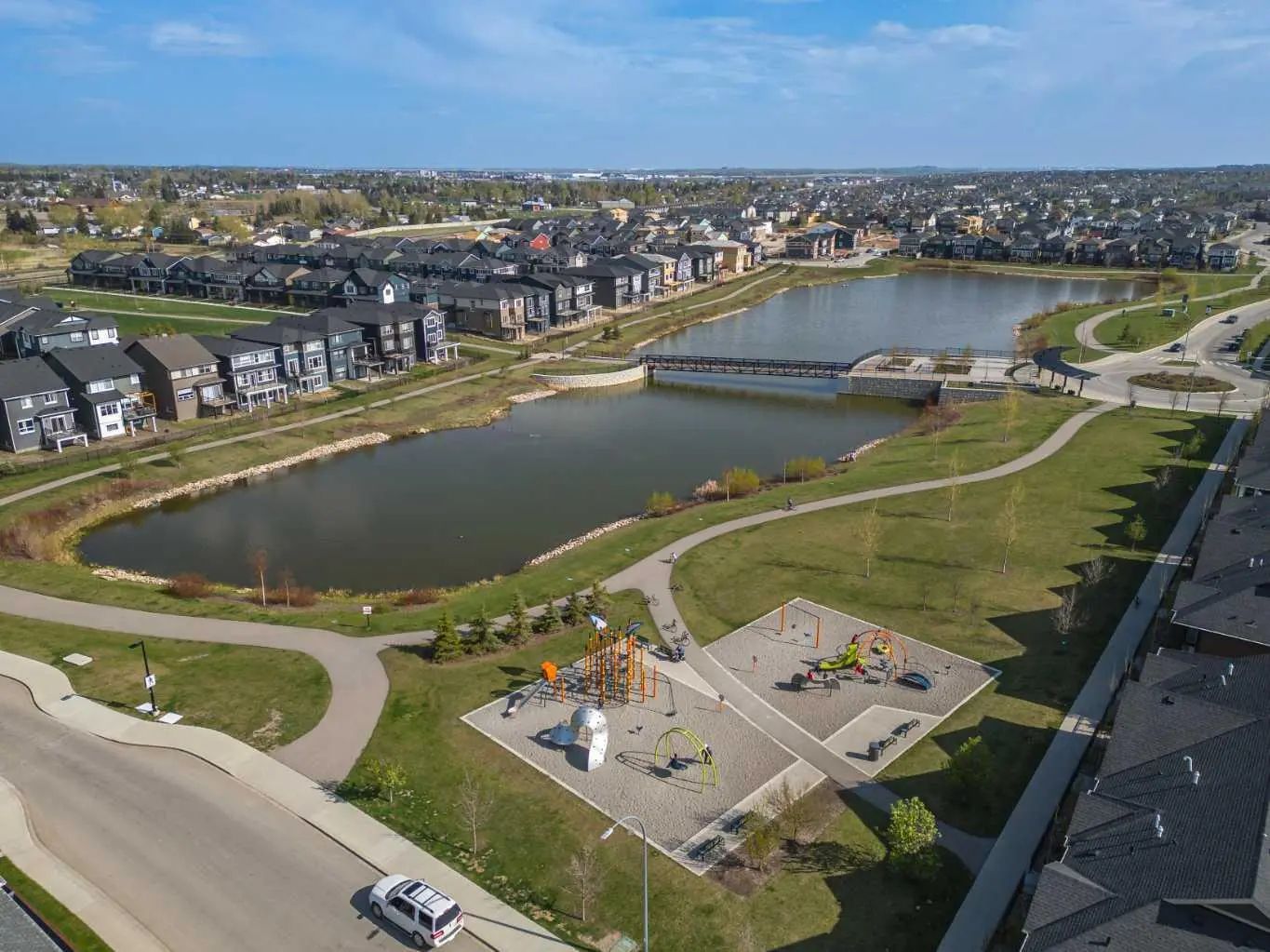 2057 Vantage Way Southwest, Airdrie – Residential Row/Townhouse Listing Photo 46