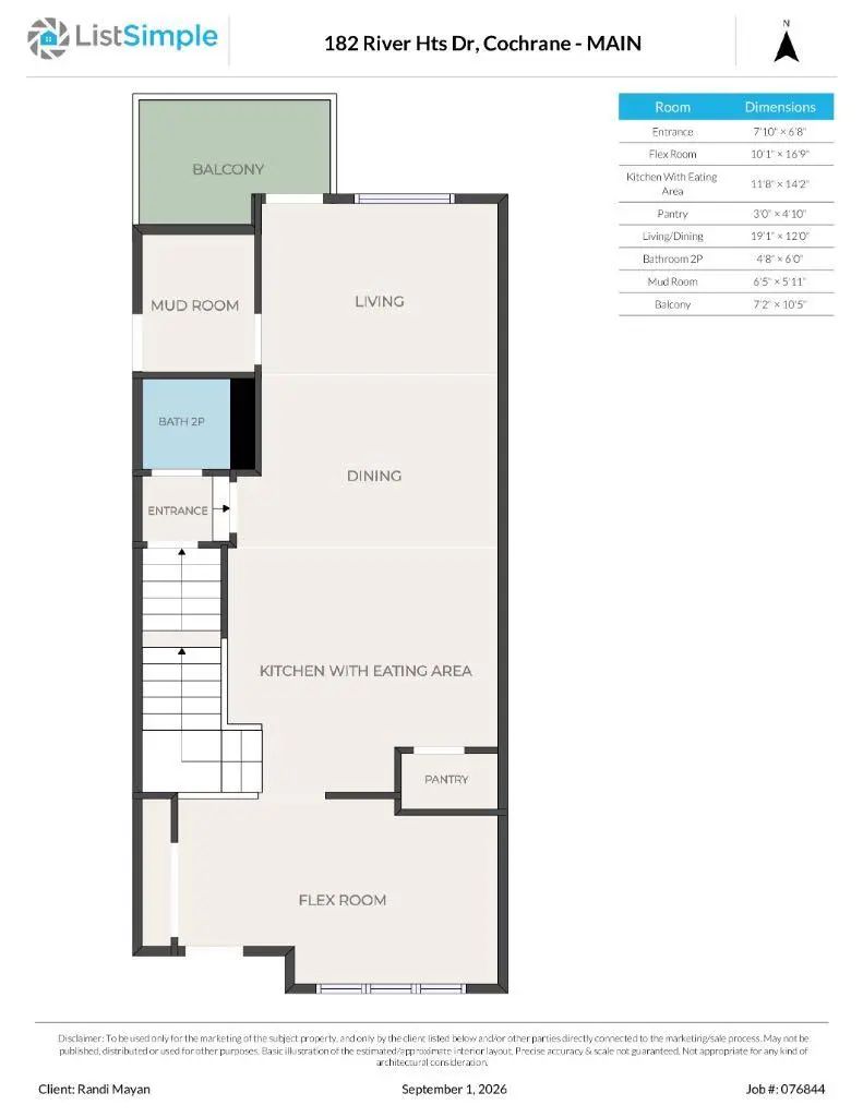 182 River Heights Drive , Cochrane – Residential Semi Detached (Half Duplex) Listing Photo 40