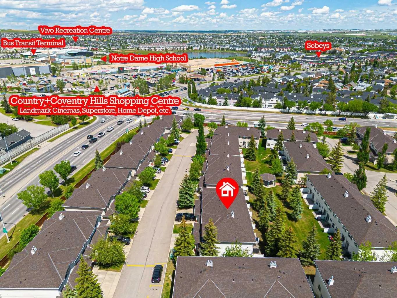 88 Country Hills Villas Northwest, Calgary – Residential Row/Townhouse Listing Photo 30