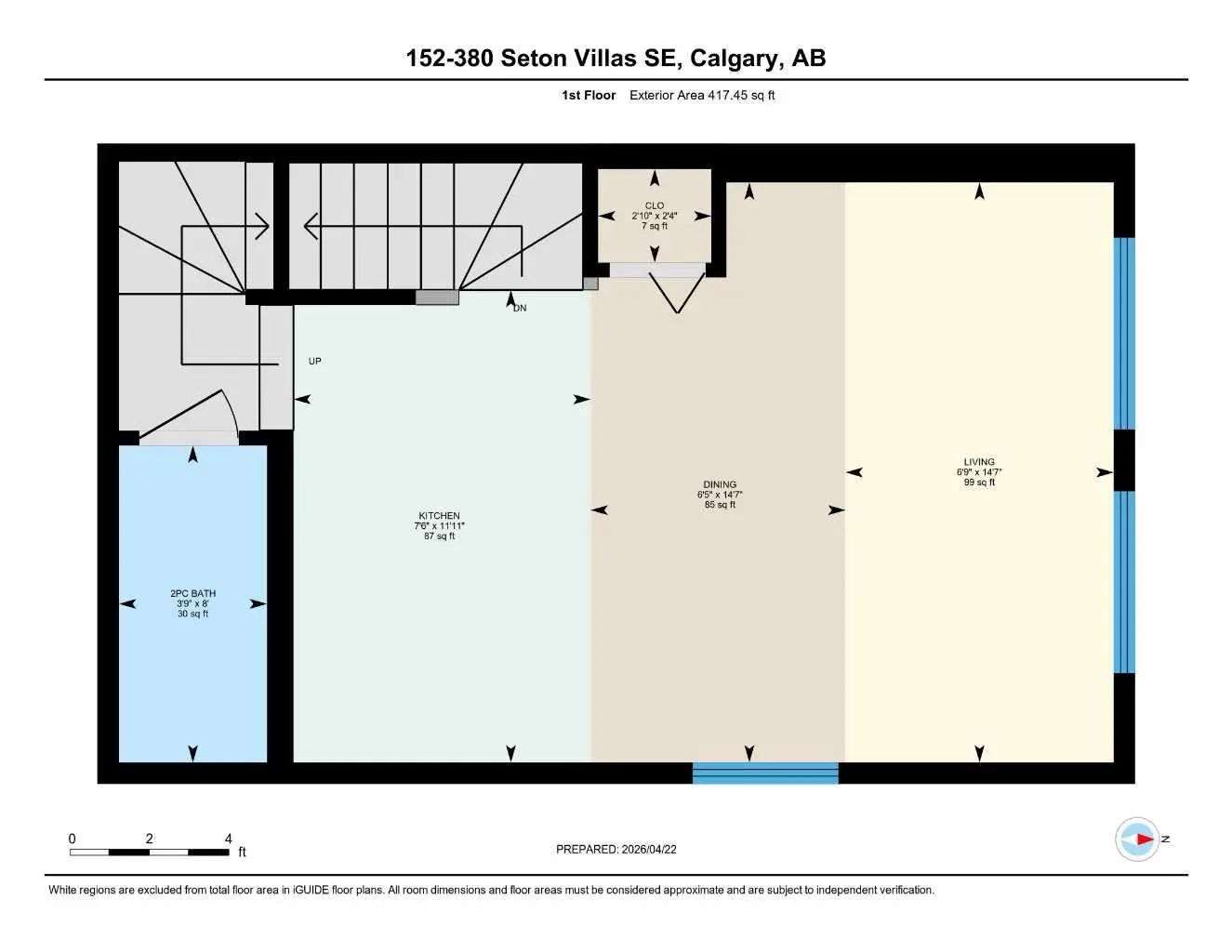 152 380 Seton Villas Southeast, Calgary – Residential Row/Townhouse Listing Photo 20
