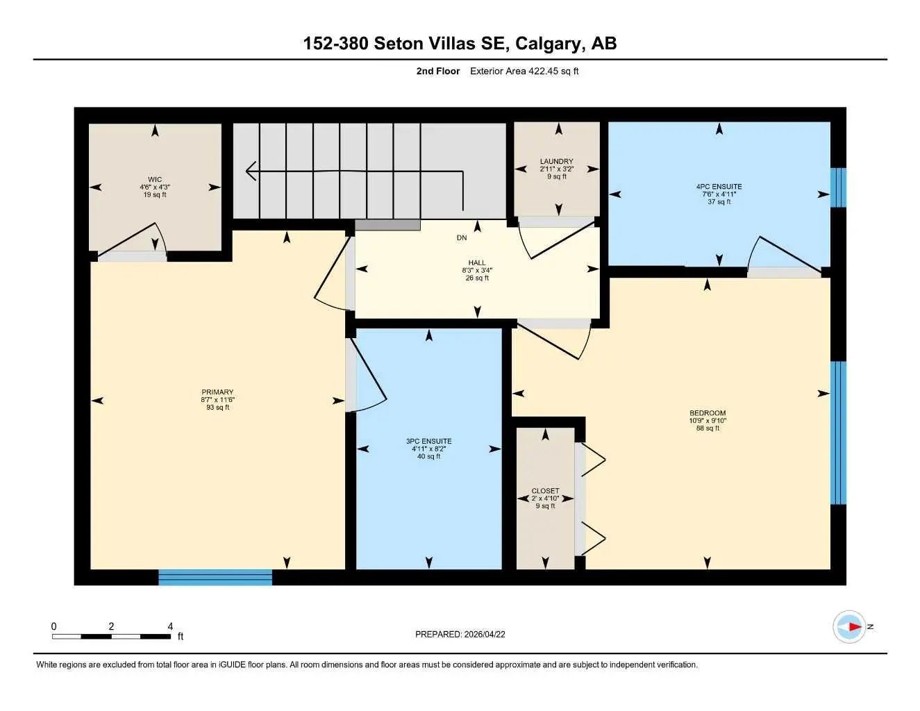 152 380 Seton Villas Southeast, Calgary – Residential Row/Townhouse Listing Photo 21