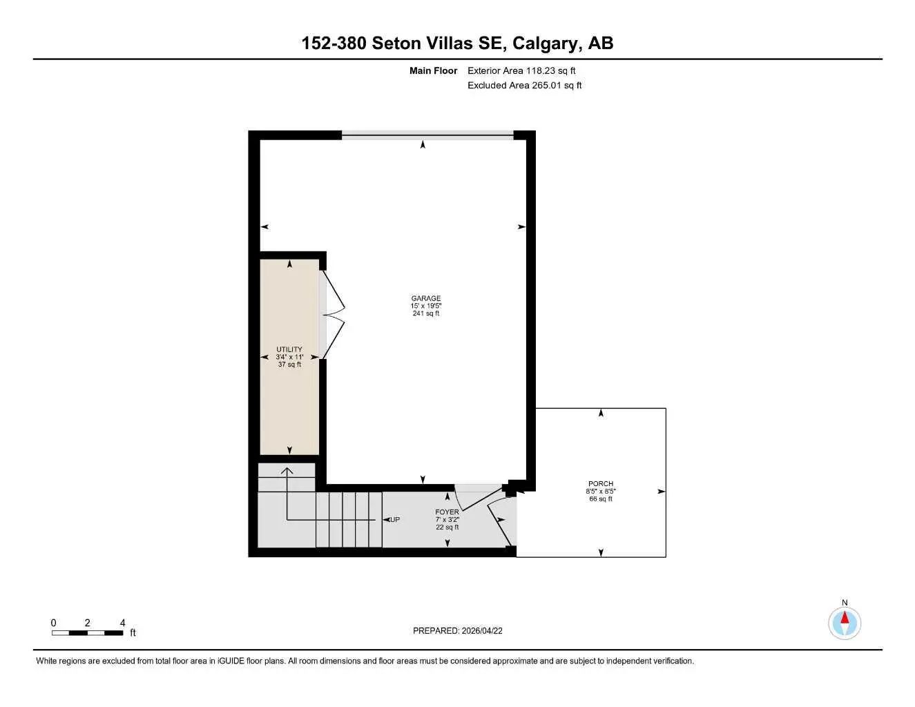 152 380 Seton Villas Southeast, Calgary – Residential Row/Townhouse Listing Photo 22