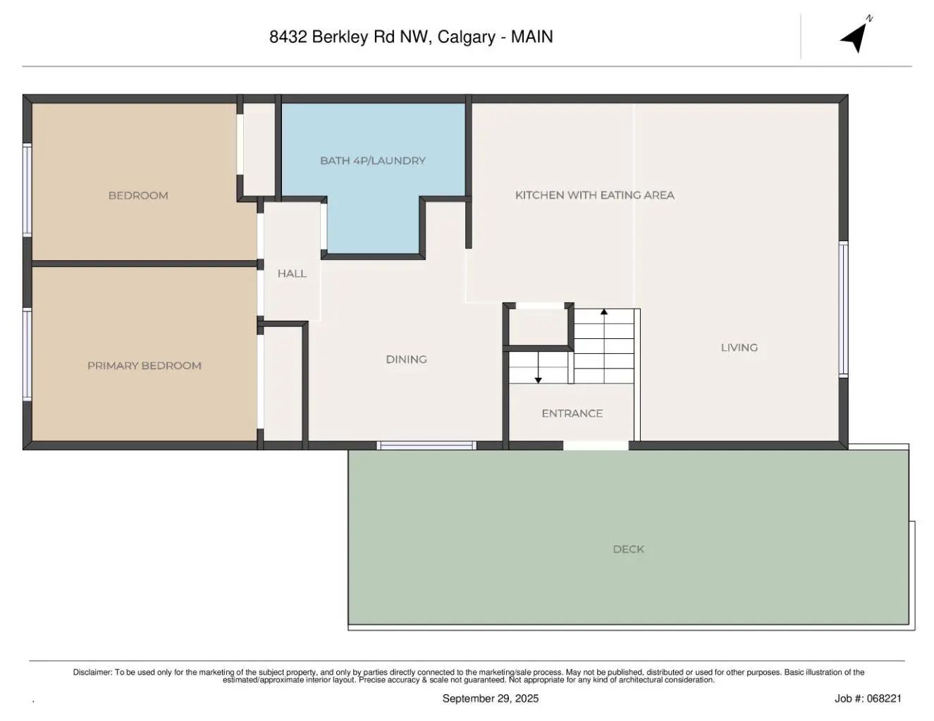 8432 Berkley Road Northwest, Calgary – Residential Semi Detached (Half Duplex) Listing Photo 47