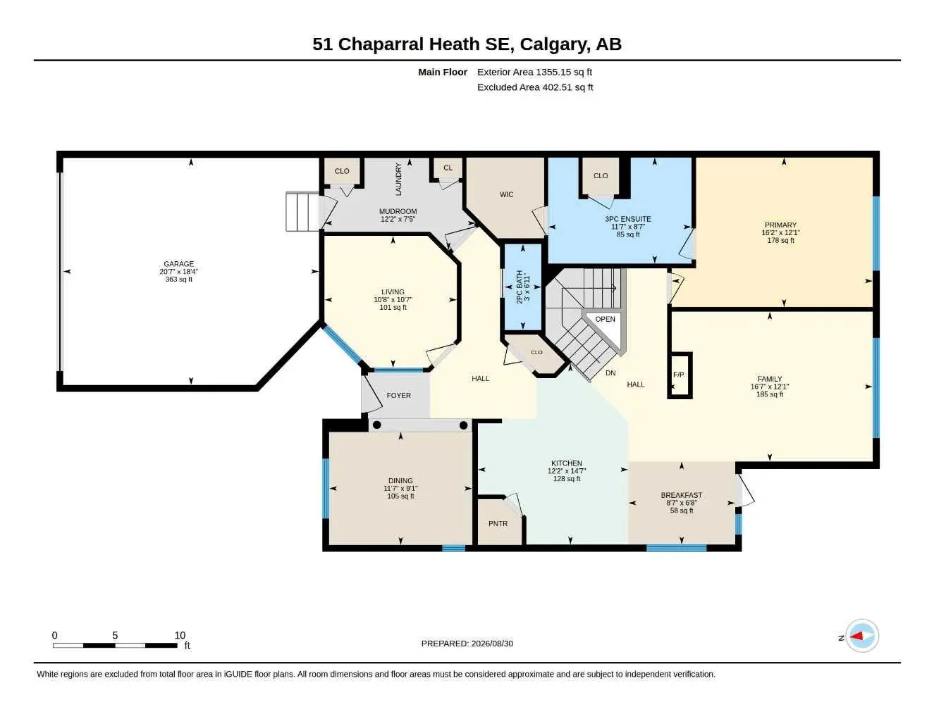 51 Chaparral Heath Southeast, Calgary – Residential Semi Detached (Half Duplex) Listing Photo 49