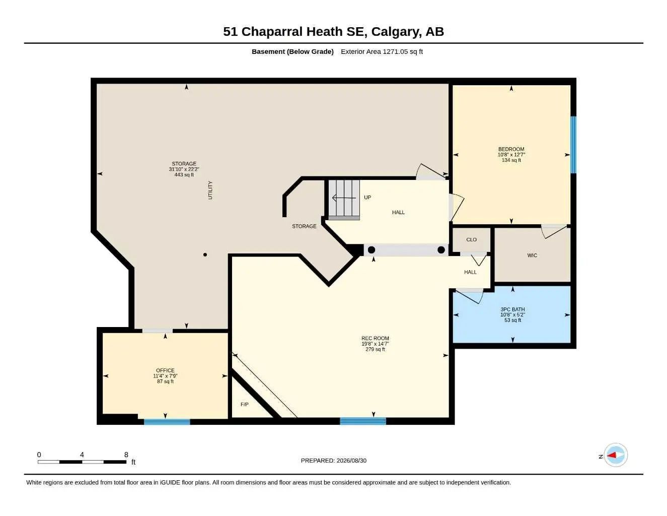 51 Chaparral Heath Southeast, Calgary – Residential Semi Detached (Half Duplex) Listing Photo 50