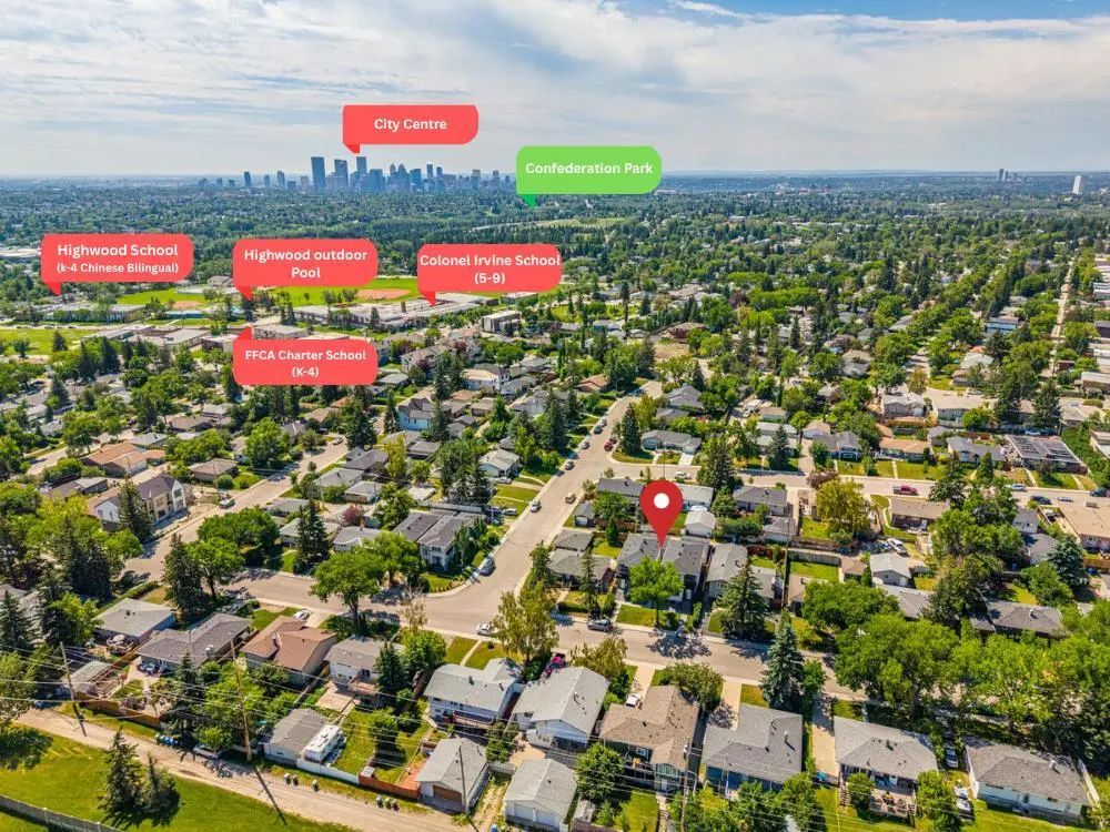 423 Hendon Drive Nw Calgary Alberta T2K 2A1 Highwood Home For Sale
