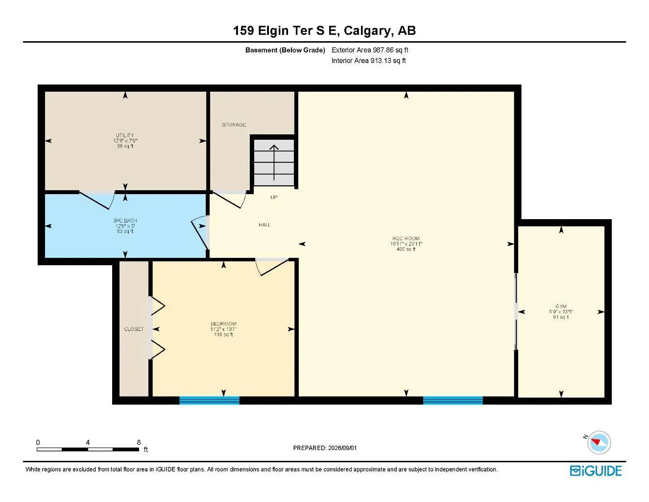 159 Elgin Terrace Se Calgary Alberta T2Z 0G3 McKenzie Towne Home For Sale