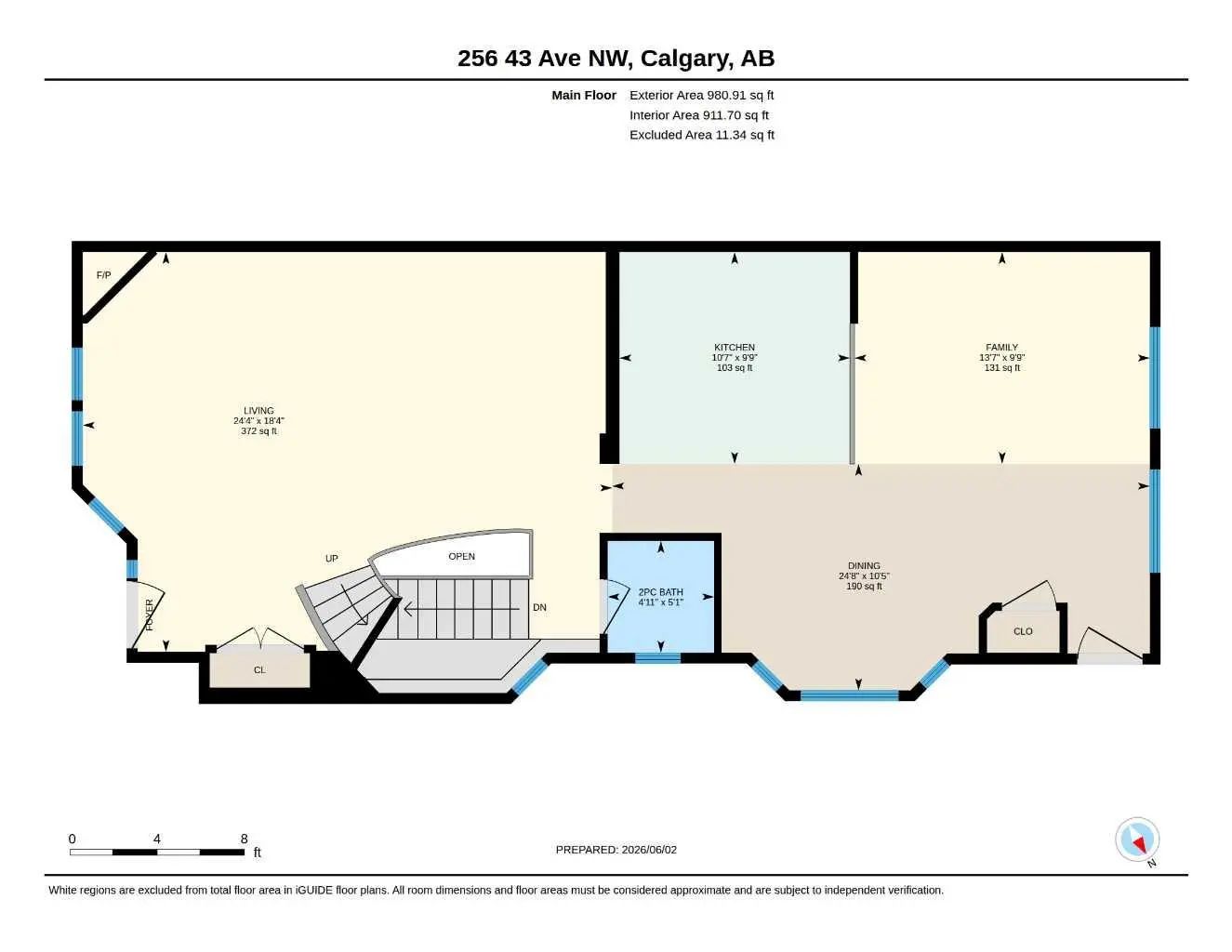 256 43 Avenue Nw Calgary Alberta T2K 0H6 Highland Park Home For Sale