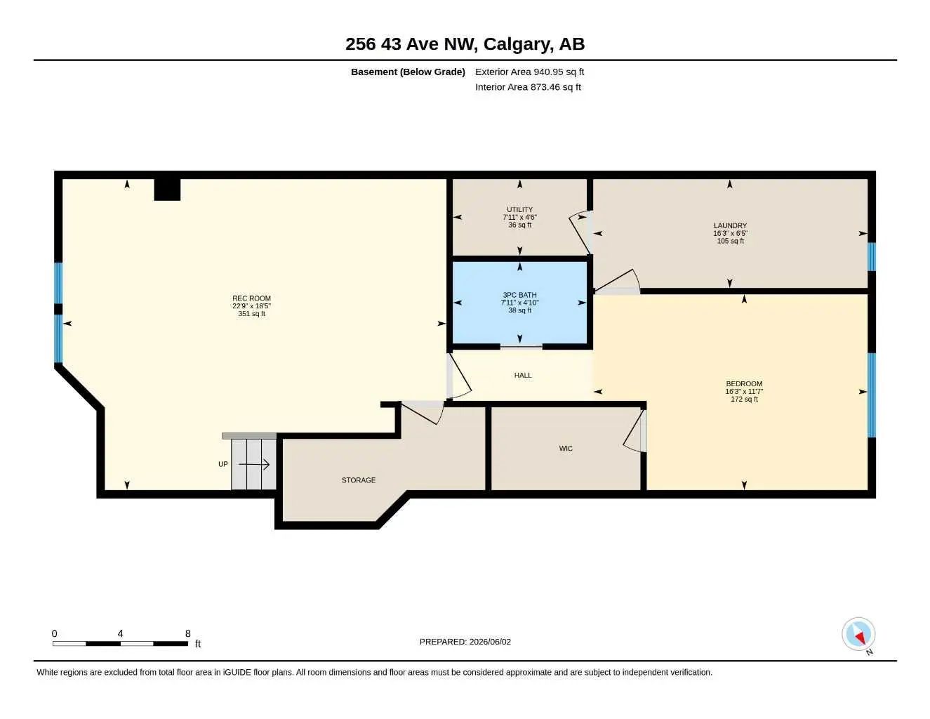 256 43 Avenue Nw Calgary Alberta T2K 0H6 Highland Park Home For Sale