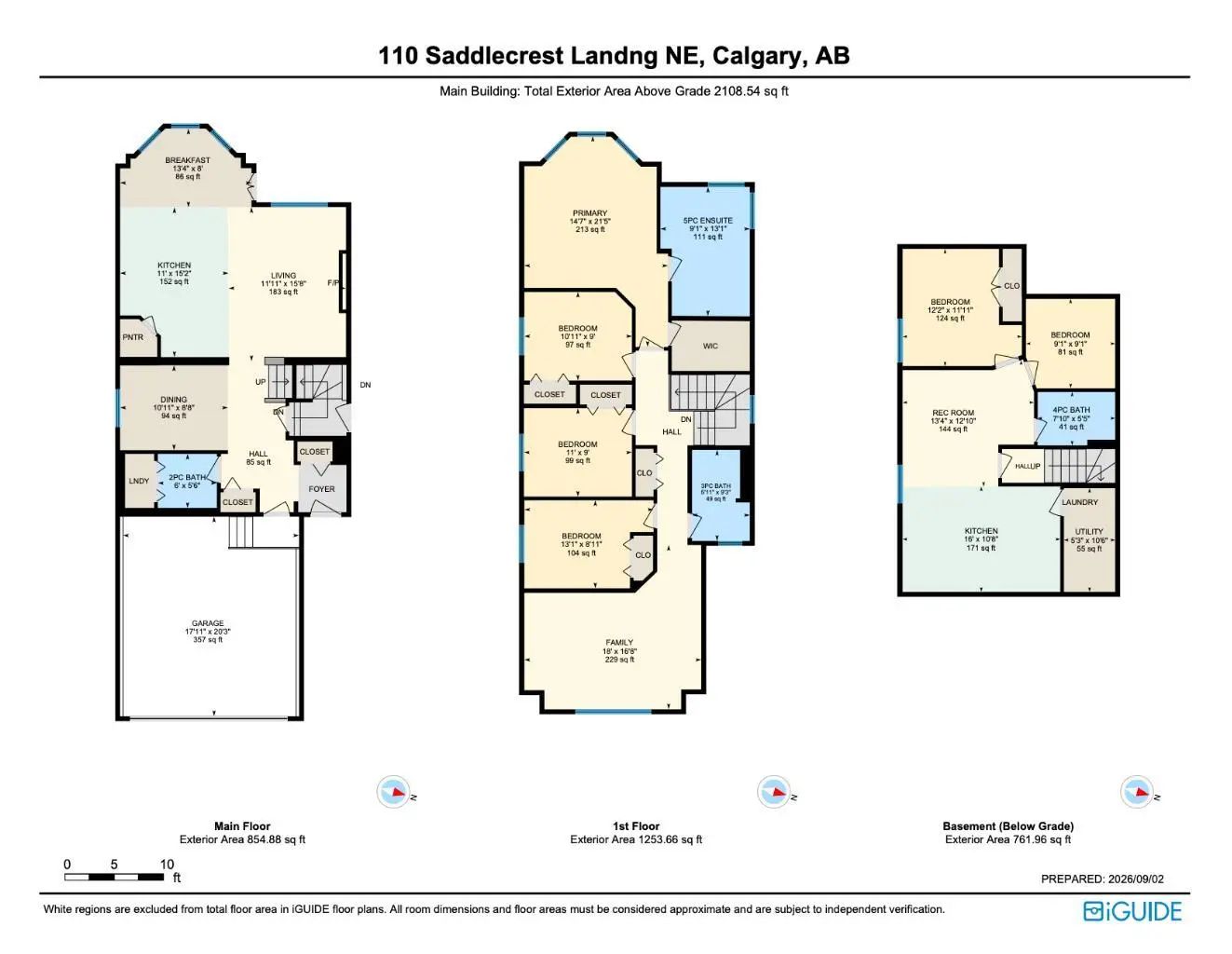 110 Saddlecrest Landing Ne Calgary Alberta T3J5N7 Saddle Ridge Home For Sale