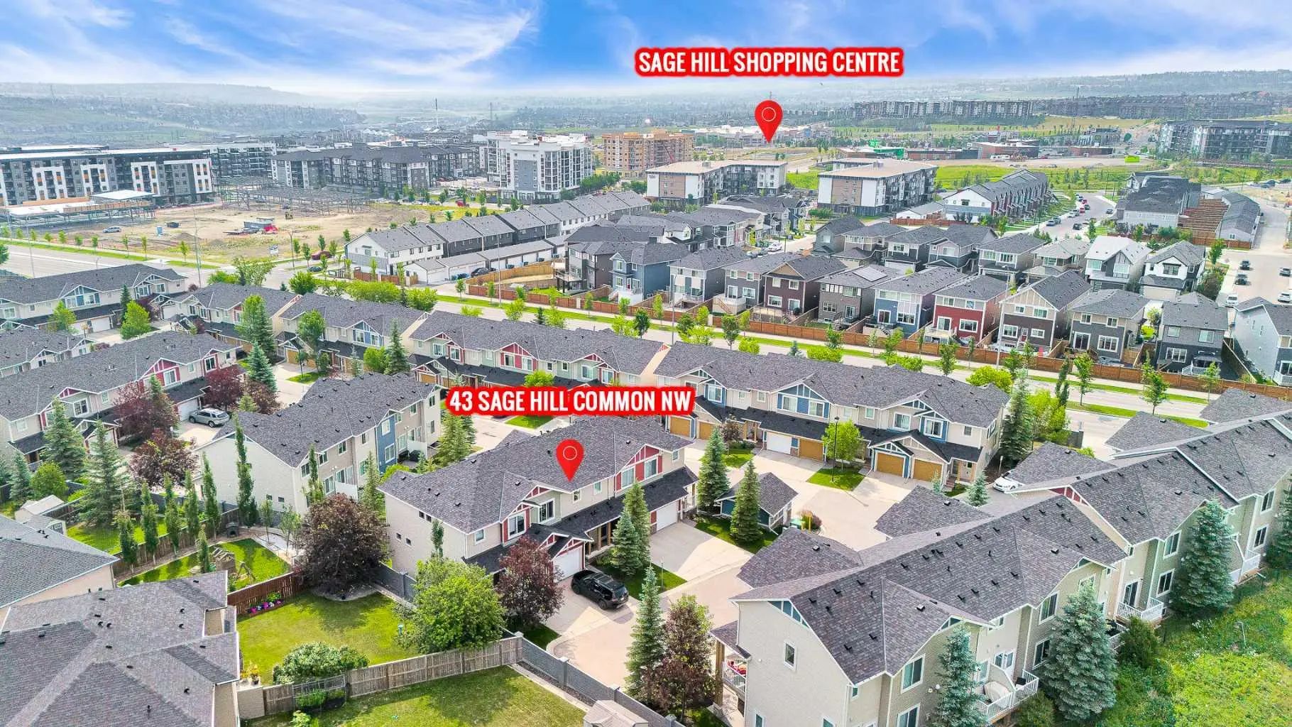 43 Sage Hill Common Northwest, Calgary – Residential Row/Townhouse Listing Photo 35