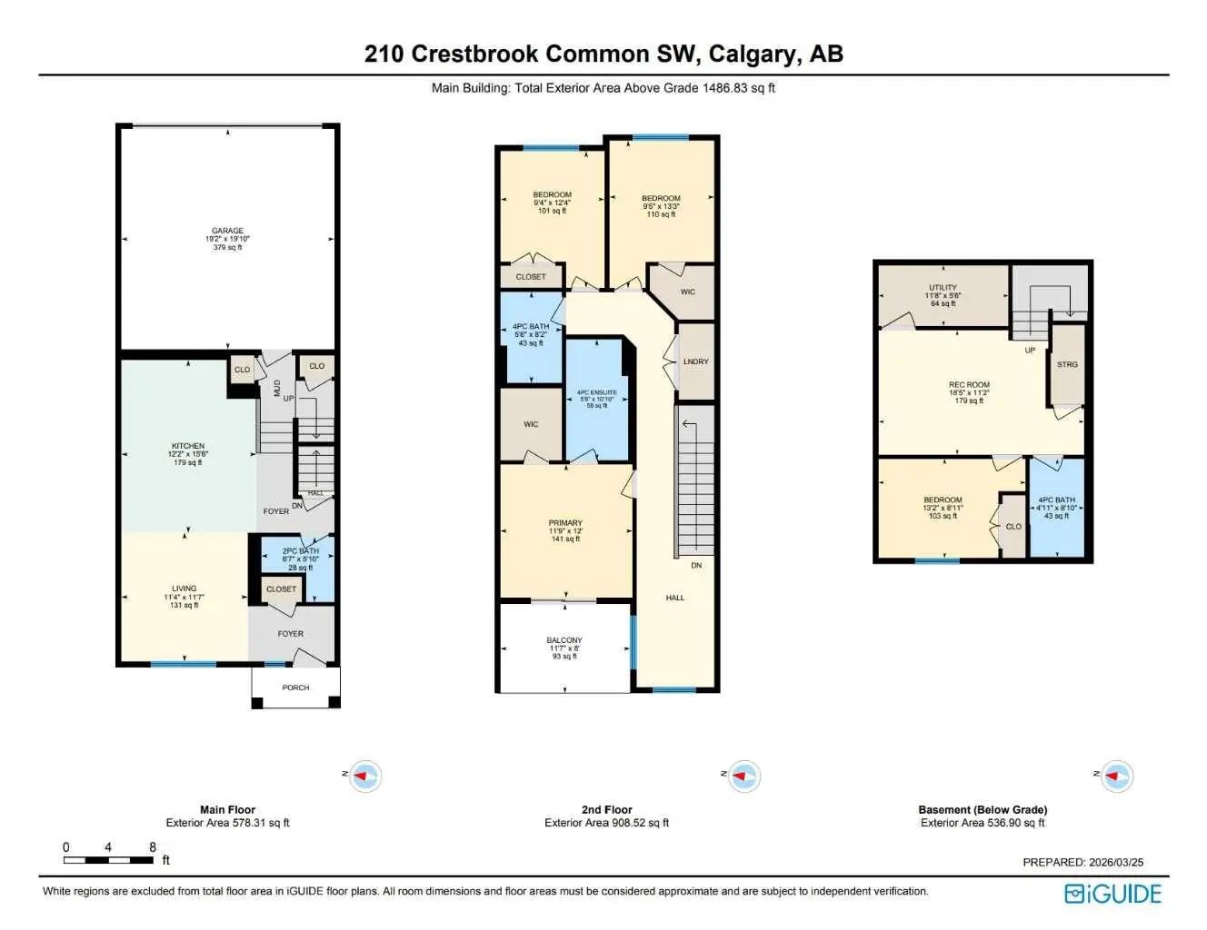 210 Crestbrook Common Southwest, Calgary – Residential Row/Townhouse Listing Photo 33