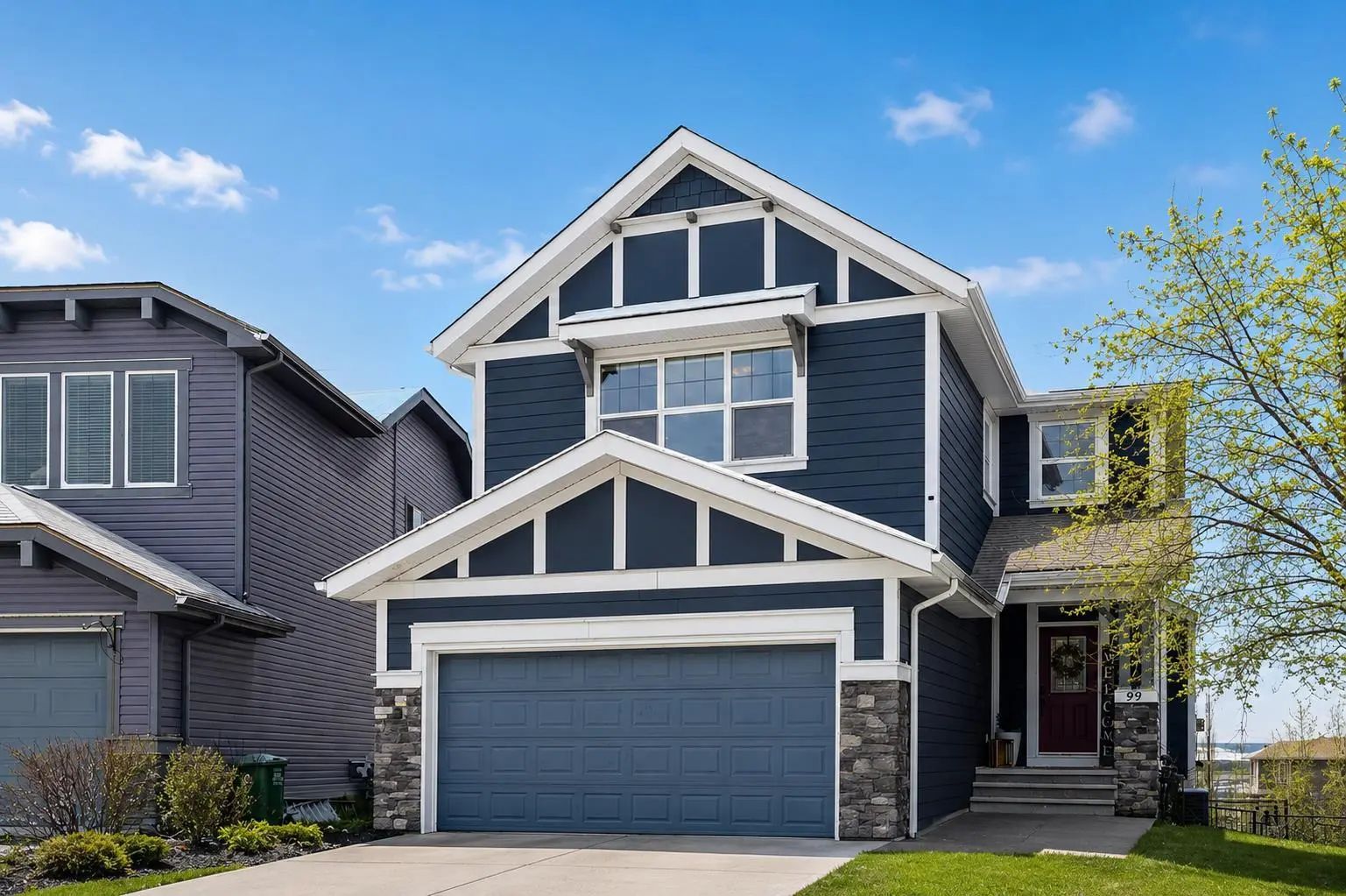 Modern suburban home in Evanston