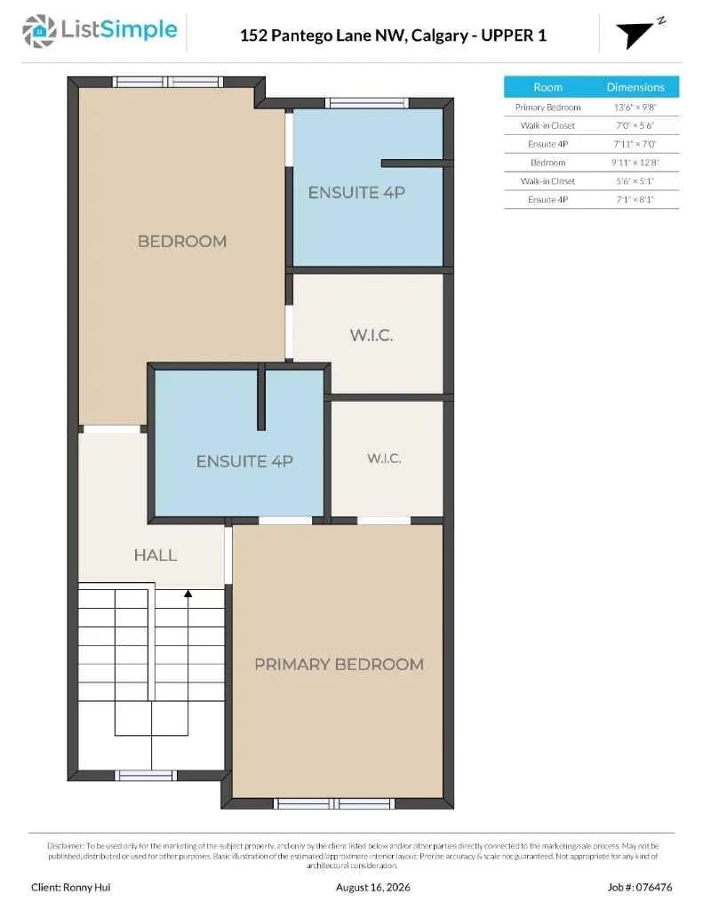 152 Pantego Lane Northwest, Calgary – Residential Row/Townhouse Listing Photo 21