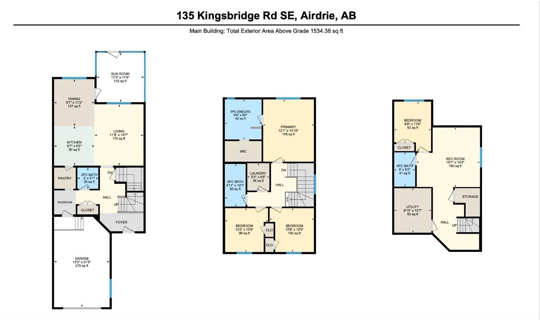 135 Kingsbridge Road Southeast, Airdrie – Residential Semi Detached (Half Duplex) Listing Photo 36