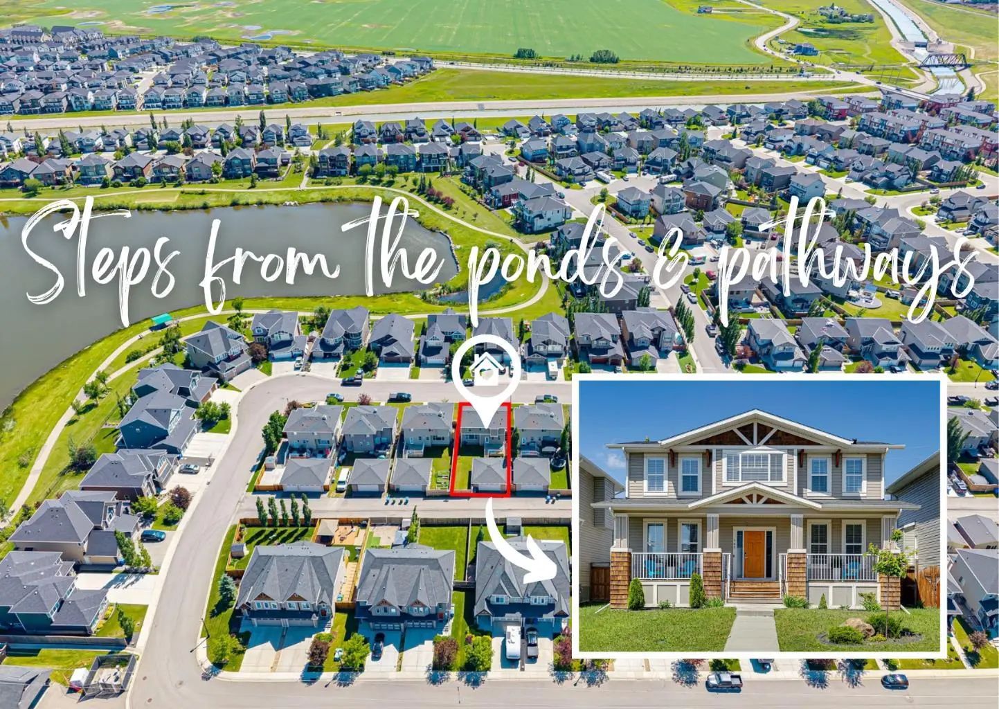 Photo for MLS®# A2344280 - home for sale at 145 Rainbow Falls Glen , Rainbow Falls, Chestermere Alberta