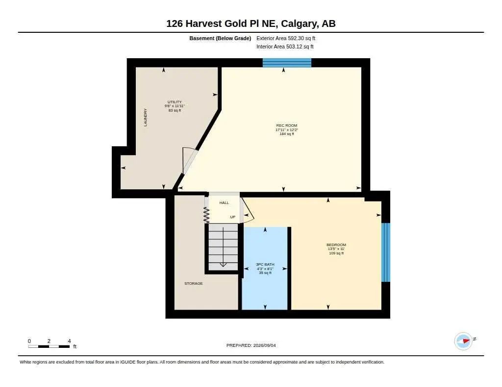 126 Harvest Gold Place Northeast, Calgary – Residential Row/Townhouse Listing Photo 50