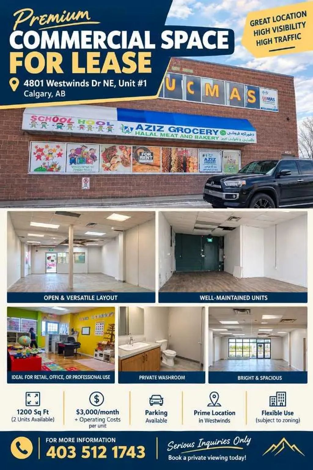 4801 Westwinds Dr. Ne  , Calgary