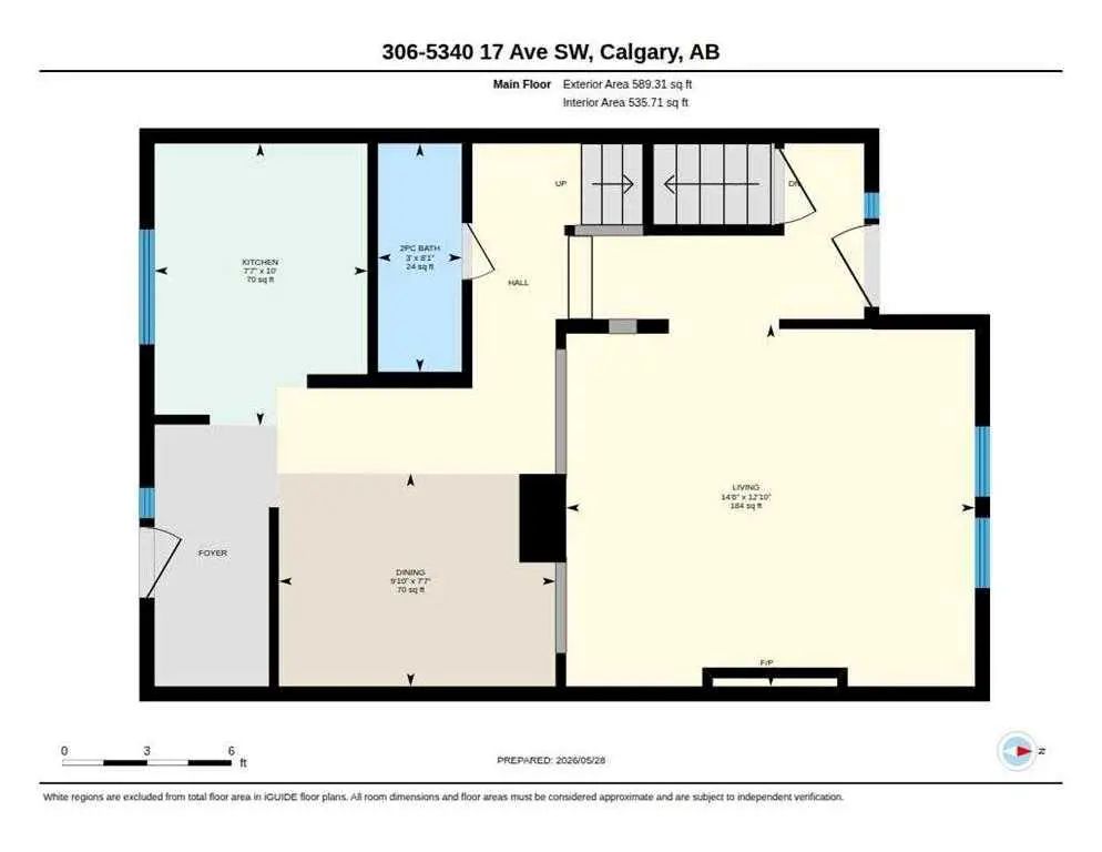 306 5340 17 Avenue Southwest, Calgary – Residential Row/Townhouse Listing Photo 28