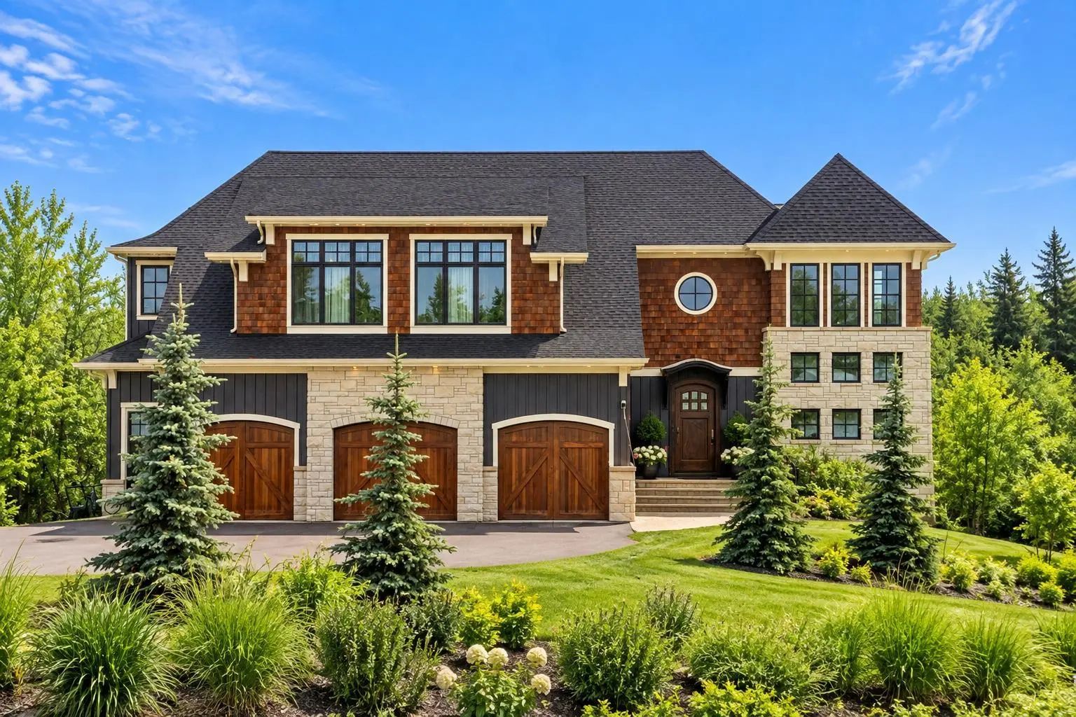 Modern suburban home in Evanston