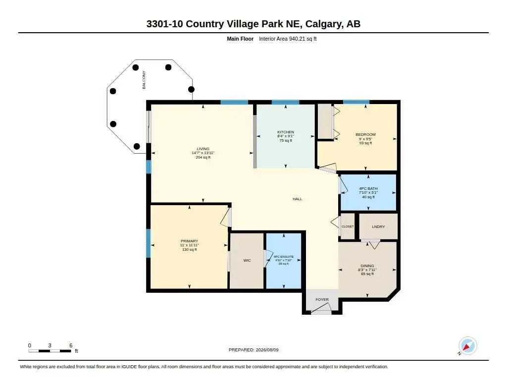 3301 10 Country Village Park Northeast, Calgary – Residential Apartment Listing Photo 47