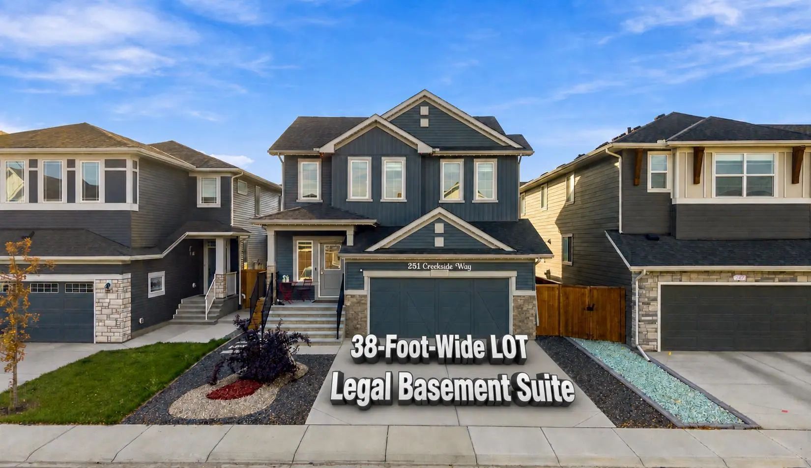 Photo for MLS®# A2349186 - home for sale at 251 Creekside Way Southwest, Pine Creek, Calgary Alberta