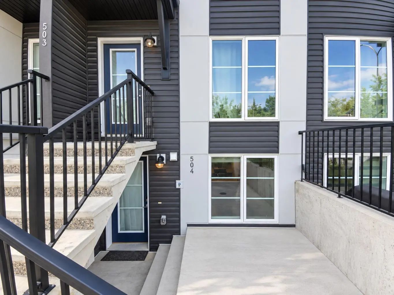 Modern suburban home in Evanston