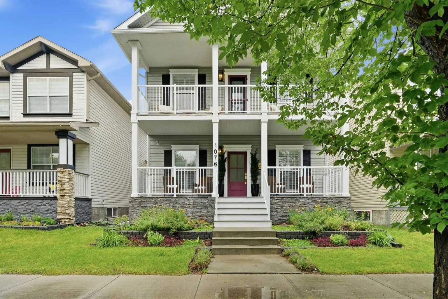 Modern suburban home in Evanston