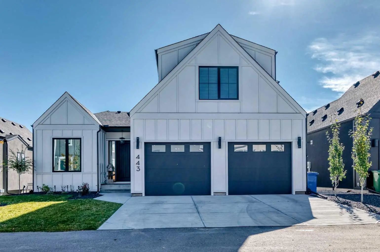 Modern suburban home in Evanston