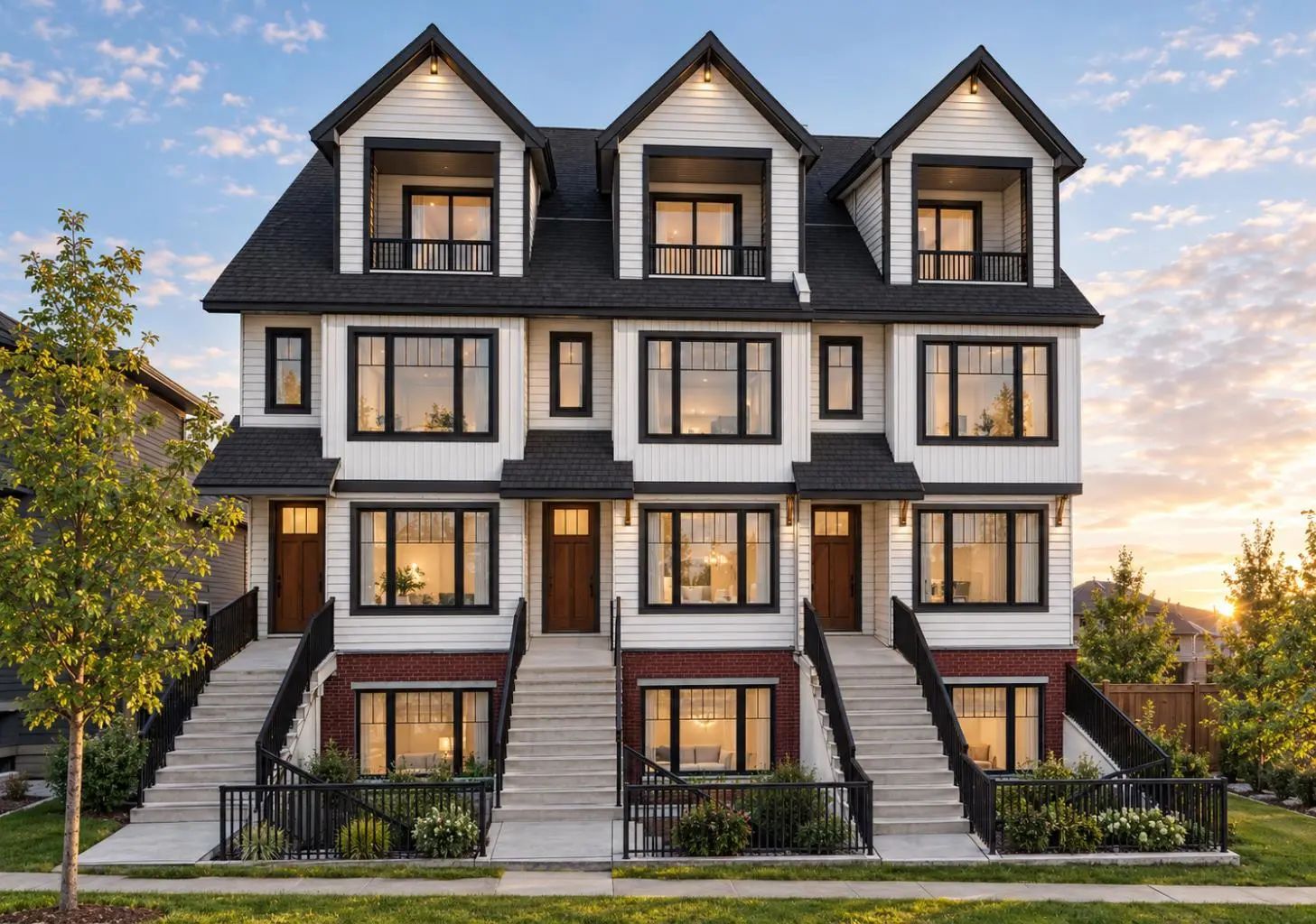 Modern suburban home in Evanston