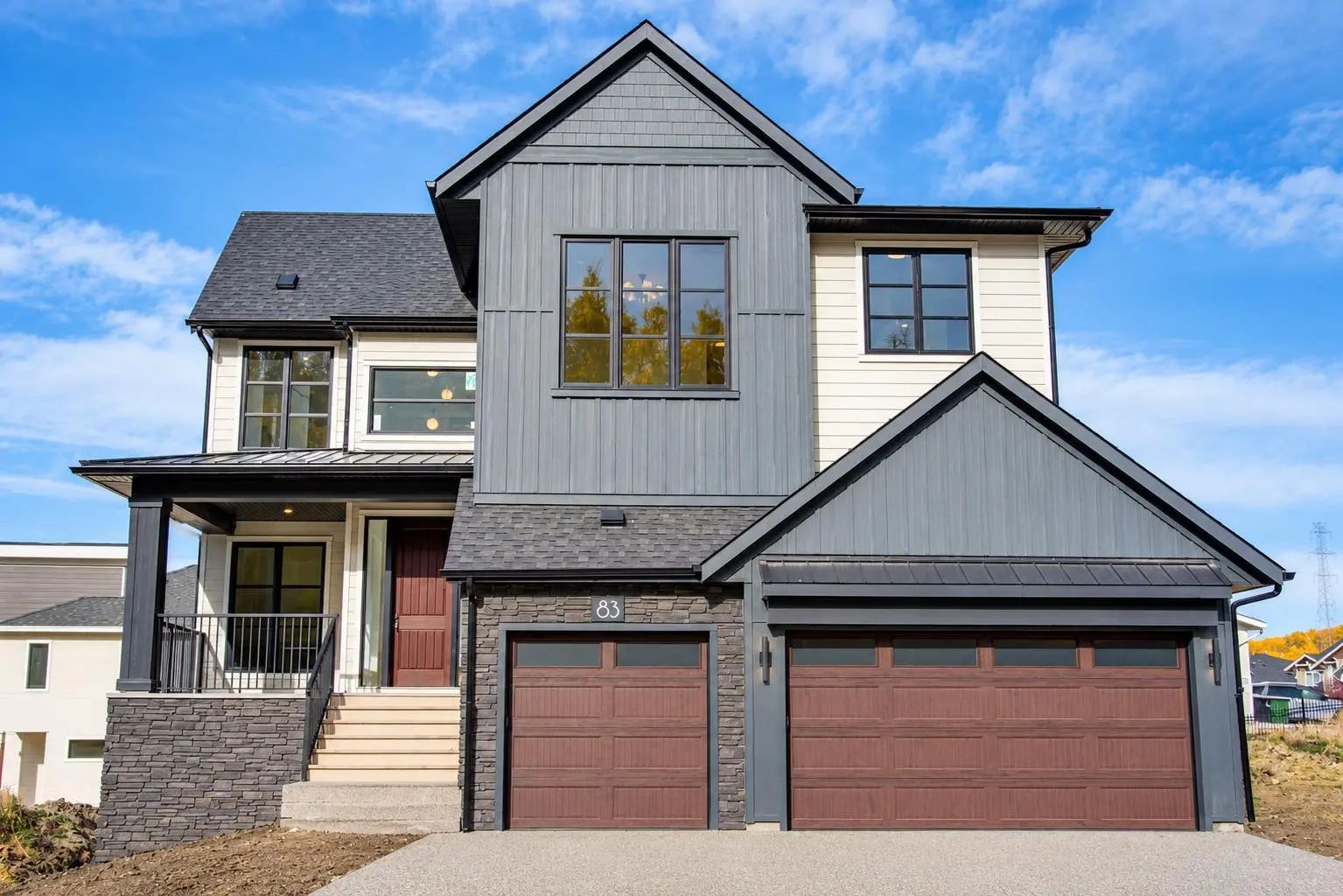 Modern suburban home in Evanston
