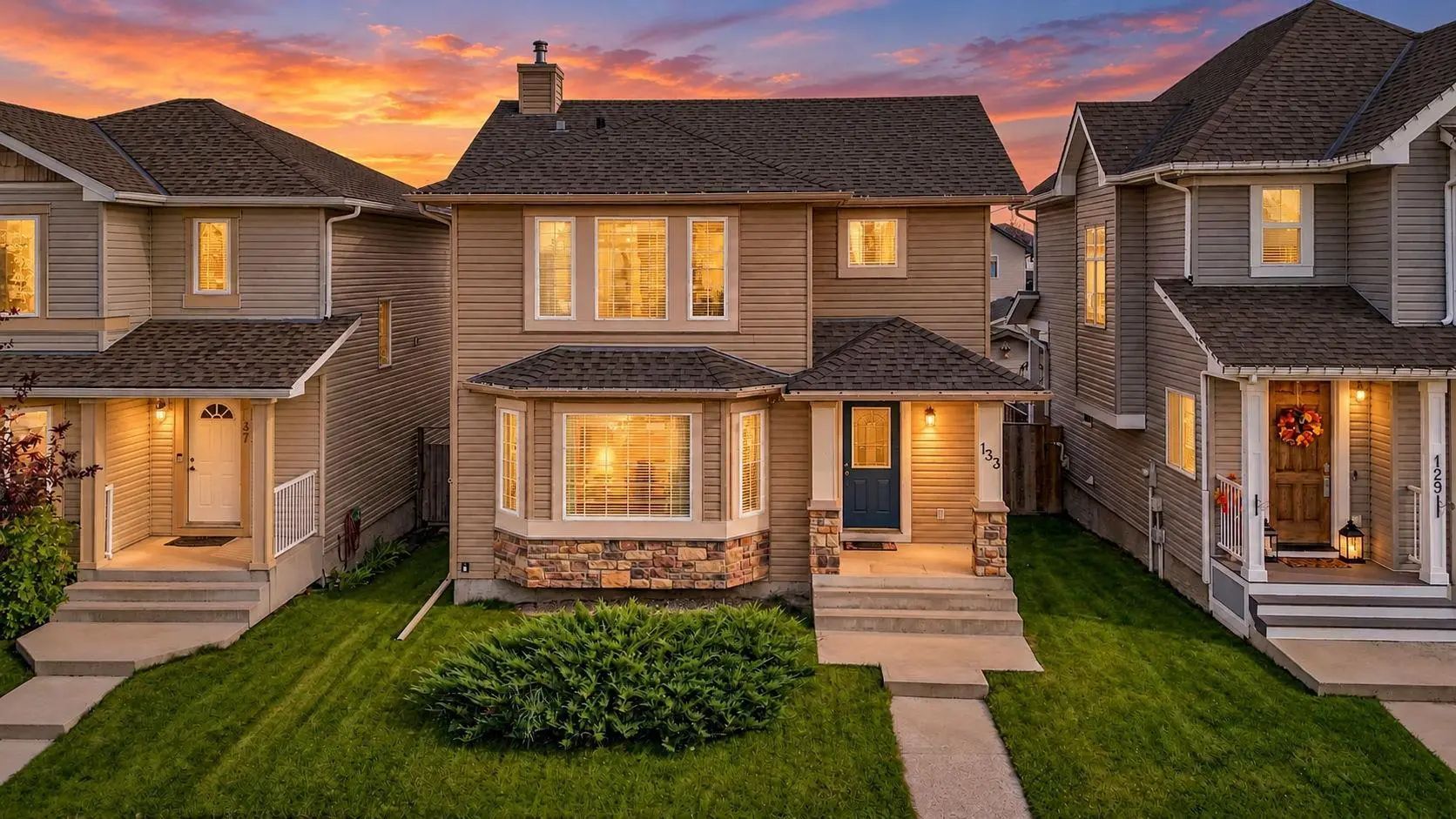 Modern suburban home in Evanston